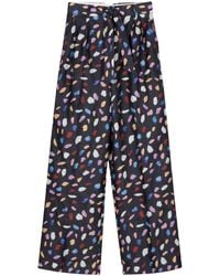 Essentiel Antwerp - Frankrijk Graphic-Print Palazzo Pants - Lyst