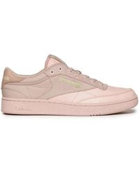 Reebok - Baskets Club C À Empiècements - Lyst