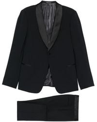 Emporio Armani - Shawl-Lapel Suit - Lyst