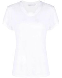 IRO - Linnen T-Shirt - Lyst