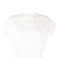 Teddy Cashmere - Genova Sleeveless Cropped Cashmere Jumper - Lyst