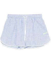 Off-White c/o Virgil Abloh - Striped Shorts - Lyst