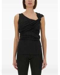 Rick Owens - Solid One Shoulder Top - Lyst