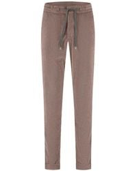 Marco Pescarolo - Drawstring Corduroy Trousers - Lyst