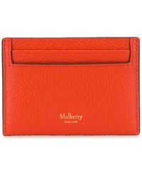 Mulberry - Compact Logo Cardholder - Lyst
