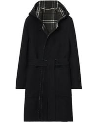 Burberry - Abrigo Reversible - Lyst