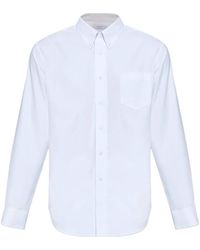 Givenchy - Camisa bordada con bolsillo en el pecho - Lyst