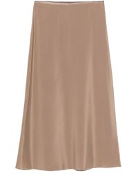 Max Mara - Bias-Cut Midi Skirt - Lyst