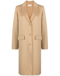 P.A.R.O.S.H. - Notched-lapels Single-breasted Coat - Lyst