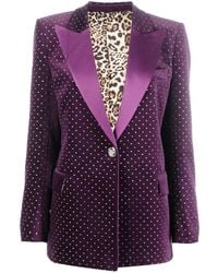 Philipp Plein - Crystal-Embellished Blazer - Lyst