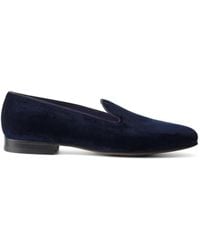 Ralph Lauren - Mocassins Alonzo En Velours - Lyst