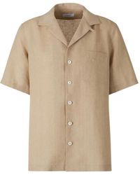 Lardini - Short-Sleeve Button-Up Shirt - Lyst