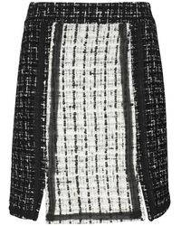 Karl Lagerfeld - Bouclé Mini-Rok - Lyst