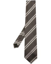 Tom Ford - Gestreifte Krawatte aus Seide - Lyst