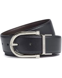 ZEGNA - Leather Reversible Belt - Lyst