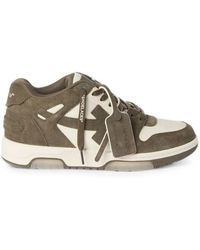 Off-White c/o Virgil Abloh - Out Of Office Leather Sneakers - Lyst