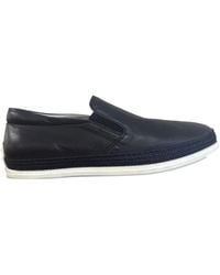 Tod's - Mocassins En Cuir À Design À Enfiler - Lyst