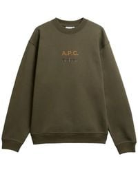 Barbour - X A.P.C Pull En Coton À Logo Imprimé - Lyst