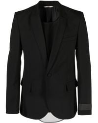 Valentino Garavani - Logo-Patch Single-Breasted Blazer - Lyst