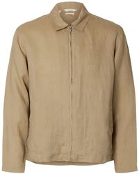 SELECTED - Zip-Up Shirt Jacket - Lyst