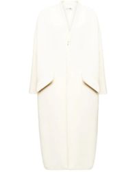 MM6 by Maison Martin Margiela - Asymmetrischer Mantel mit Reißverschluss - Lyst