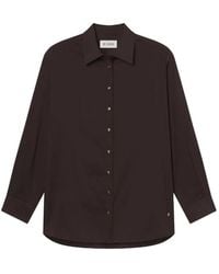 ÉTERNE - Blouse Met Knoopsluiting En Puntkraag - Lyst