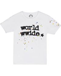 Sp5der - T-Shirt À Logo Imprimé - Lyst