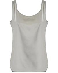 Max Mara - スクープネック トップ - Lyst
