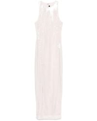ROTATE BIRGER CHRISTENSEN - Sequinned Maxi Dress - Lyst