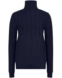 Maison Margiela - High-Neck Virgin-Wool Sweater - Lyst