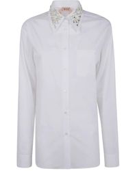 N°21 - Blouse Met Verfraaide Kraag - Lyst