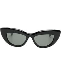 Gucci - Double G Cat-Eye Sunglasses - Lyst
