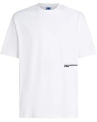 Karl Lagerfeld - Graphic-Print T-Shirt - Lyst
