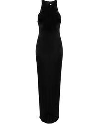 Saint Laurent - Sleeveless Maxi Dress - Lyst
