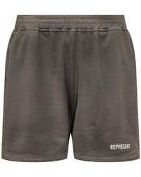 Represent - Pantalones Cortos Con Efecto Lavado - Lyst