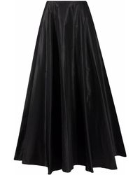 Balenciaga - Pleated Full Maxi Skirt - Lyst