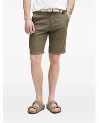 Lindbergh - Bermudas Chino Con Cinturón - Lyst