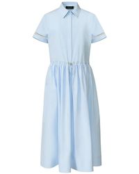 Fabiana Filippi - Drawstring Shirt Dress - Lyst