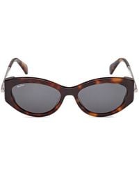 Max Mara Eyewear - Lunettes De Soleil À Monture Papillon - Lyst