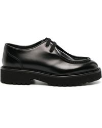 Doucal's - Lace-up Leather Loafers - Lyst