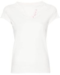 Zadig & Voltaire - T-shirt en coton à logo imprimé - Lyst