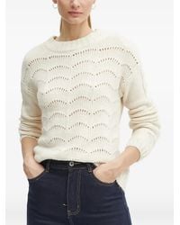 Morgan - Patterned-Design Knitted Jumper - Lyst