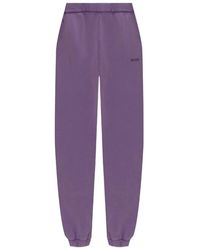 The Attico - Pantalon De Jogging À Logo Brodé - Lyst