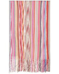 Missoni - Écharpe Rayée À Franges - Lyst