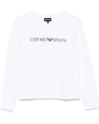 Emporio Armani - ロゴ スウェットシャツ - Lyst