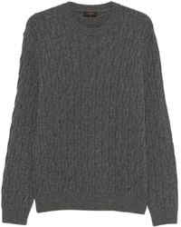 Zanone - Cable-Knit Sweater - Lyst