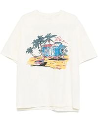 Rhude - T-Shirt À Imprimé Graphique - Lyst