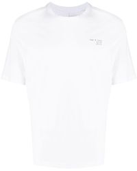 Rag & Bone - Katoenen T-shirt Met Logoprint - Lyst