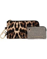 Lola Casademunt - Leopard-Print Striped-Pattern Purses - Lyst
