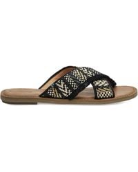 TOMS - Viv Black Sandalen - Lyst